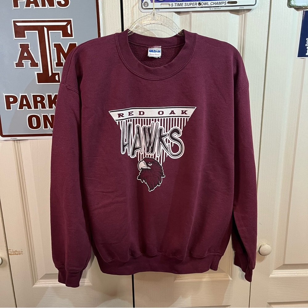 Red Oak Hawks Varsity Football sweatshirt